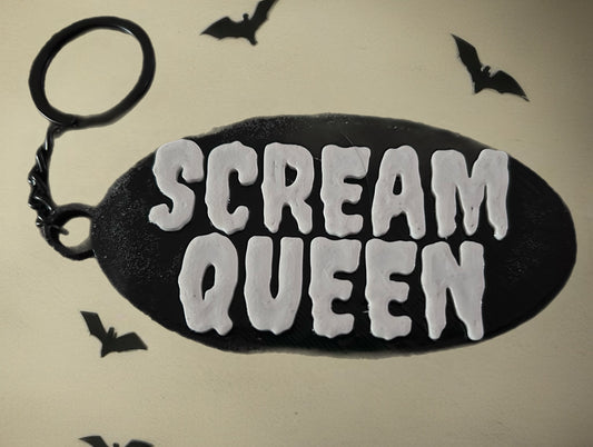 Scream Queen keychain