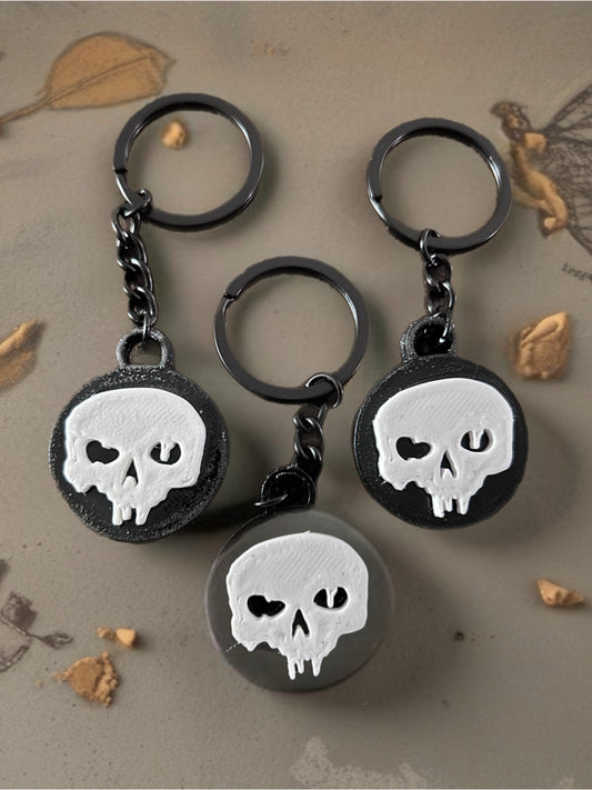 Skull keychain